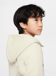 Nike, Sportswear Tech Fleece Full-Zip Hoodie, beige, Image 8 of 9
