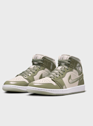 Jordan, Air Jordan 1 Mid SE summit white/blue chill-black, green, Image 4 of 8