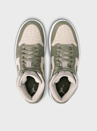 Jordan, Air Jordan 1 Mid SE summit white/blue chill-black, green, Image 6 of 8