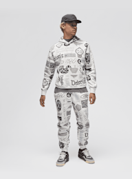 Jordan, Essentials All Over Print Fleece Pants, beige, Image 6 of 6