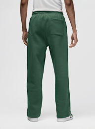 Jordan, Brooklyn Fleece Oversized Open-Hem Pants, green, Image 2 of 5