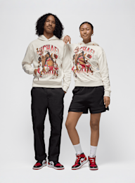 Jordan, Flight Graphics Fleece Hoodie, beige, Image 8 of 8