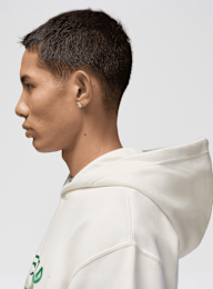 Jordan, Essentials Fleece Hoodie, white, Image 5 of 6