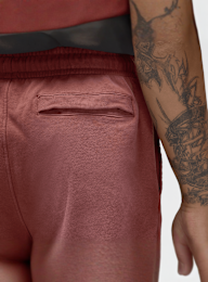 Jordan, Flight Washed Fleece Pants, red, Image 4 of 6
