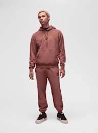 Jordan, Flight Washed Fleece Pants, red, Image 6 of 6