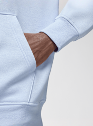 Jordan, Essentials Fleece Baseline Hoodie, niebieski, Obraz 4 z 5