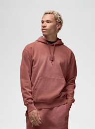 Jordan, Flight Washed Fleece Hoodie, red, Image 1 of 7
