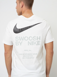 Nike, Sportswear Athletic Tee, white, Image 4 of 5