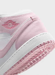 Jordan, Air Jordan 1 Mid (GS), light pink, Image 8 of 9