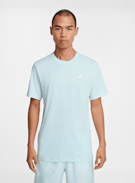 Nike, Sportswear Club T-Shirt, blue, Image 1 of 4