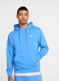 Nike, Sportswear Club Fleece Hoodie, blue, Image 1 of 5