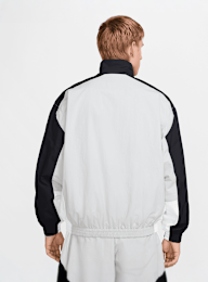 Nike, Club Woven Oversized Track Jacket, grey, Image 2 of 5