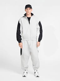 Nike, Club Woven Oversized Track Jacket, grey, Image 5 of 5