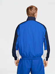 Nike, Club Woven Oversized Track Jacket, blue, Image 2 of 6
