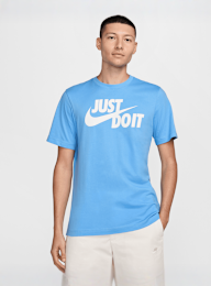 Nike, Sportswear Just do it T-Shirt, blauw, Afbeelding 1 van 4