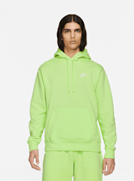 Nike, Sportswear Club Fleece Hoodie, green, Image 1 of 5
