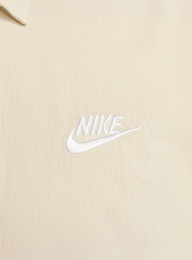 Nike, Club Short Sleeve Buttoned Oversized Shirt, beige, Image 4 of 6