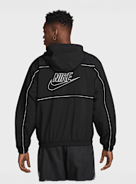 Nike, Club Athlete Hooded Jacket, black, Image 2 of 3