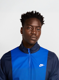 Nike, Club Woven Track Suit, blue, Image 3 of 8