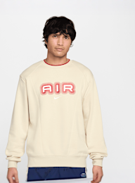 Nike, Sportswear Air Fleece Crew, beige, Image 1 of 4