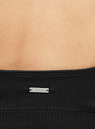 aim'n, Ribbed Seamless Shaping Bralette, black, Image 3 of 4