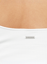 aim'n, Ribbed Seamless Shaping Bralette, white, Image 3 of 4