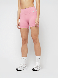 aim'n, Ribbed Seamless Midi Biker Shorts, lichtroze, Afbeelding 1 van 4