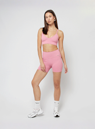 aim'n, Ribbed Seamless Midi Biker Shorts, lichtroze, Afbeelding 4 van 4