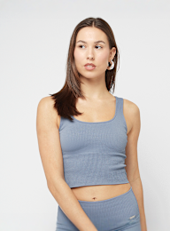 aim'n, Ribbed Seamless Shaping Bralette, blue, Image 1 of 4
