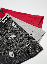 Nike  , 3 PACK - Everyday Cotton Stretch  blue, grey, multi-colour, Image 2 of 2