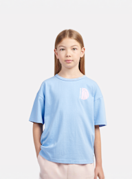 New Balance, Hoops Court Graphic Tee, blue, Image 2 of 6