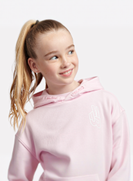New Balance, Peace Back Graphic French Terry Hoodie, light pink, Image 3 of 6