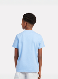 New Balance, Linear Athletics Graphic Tee, blauw, Afbeelding 2 van 5