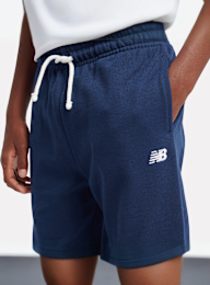 New Balance, French Terry Small Logo Jogger, blue, Image 4 of 5
