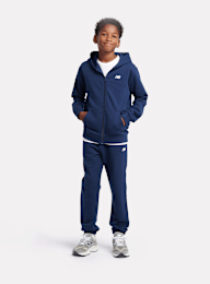 New Balance, French Terry Small Logo Jogger, blue, Image 5 of 5