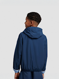 New Balance, Varsity Woven Jacket, niebieski, Obraz 2 z 5