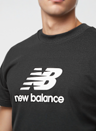 New Balance, T-Shirt ivory, czarny, Obraz 3 z 4
