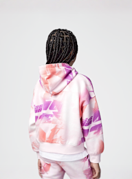 Jordan, Triple Team All Over Print Hoodie, Pink, Image 2 of 6