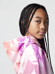 Jordan, Triple Team All Over Print Hoodie, Pink, Image 3 of 6