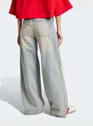 adidas Originals, Wide Leg JeansPants, blue, Image 2 of 5