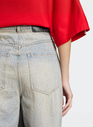 adidas Originals, Wide Leg JeansPants, blue, Image 4 of 5