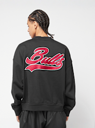 Mitchell & Ness, NBA Oversweep Crewneck Sweater Chicago Bulls, black, Image 1 of 7
