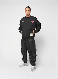 Mitchell & Ness, NBA Oversweep Crewneck Sweater Chicago Bulls, zwart, Afbeelding 7 van 7