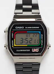 CASIO, Vintage A168WEUC-1AER, zilver, Afbeelding 1 van 2