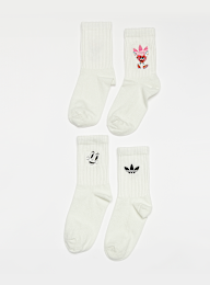 adidas Originals, 2 PACK - Nelson Valentines Crew Socks, white, Image 1 of 3