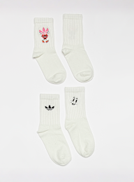 adidas Originals, 2 PACK - Nelson Valentines Crew Socks, white, Image 2 of 3
