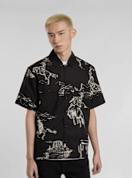 Dickies, Savage Work Shirt, czarny, Obraz 1 z 5