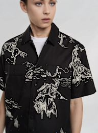 Dickies, Savage Work Shirt, czarny, Obraz 3 z 5