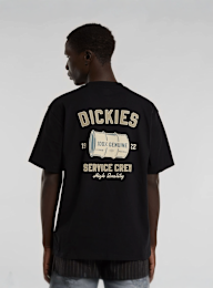 Dickies, Service Crew Short Sleeve Tee, black, Image 1 of 6