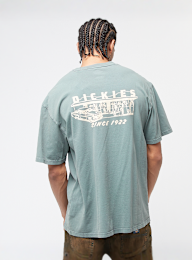 Dickies, Service Station Short Sleeve Tee, green, Image 1 of 5